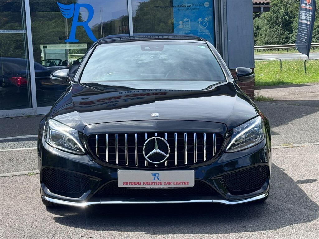 Mercedes-Benz C Class Amg Line Premium Black #3
