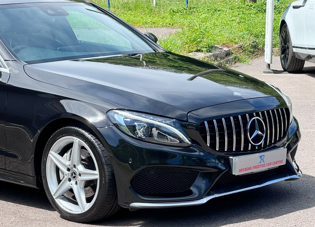 Mercedes-Benz C Class Amg Line Premium Black #2