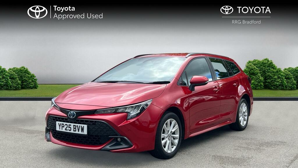 Toyota Corolla 1.8 Vvt-h Icon Touring Sports Cvt Euro 6 Ss YP25BVW Red #3