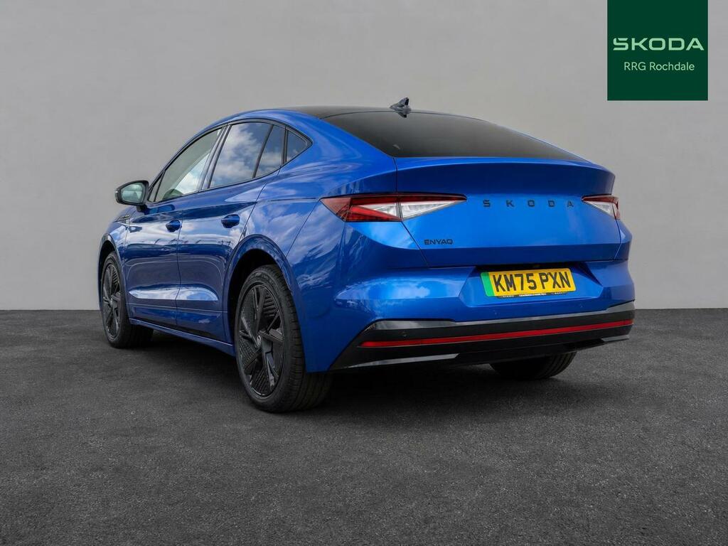 Skoda ENYAQ 250Kw Vrs 84Kwh 4X4 KM75PXN Blue #6