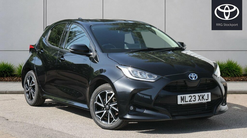 Toyota Yaris 1.5 Vvt-h Design E-cvt Euro 6 Ss ML23XKJ Black