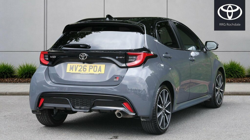 Toyota Yaris 1.5 Vvt-h Gr Sport E-cvt Euro 6 Ss MV26POA Grey #2