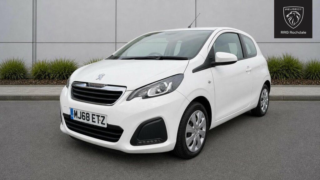 Peugeot 108 1.0 Active Euro 6 MJ68ETZ White #3