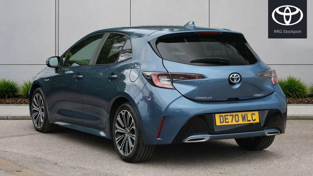 Toyota Corolla 2.0 Vvt-h Design Cvt Euro 6 Ss DE70WLC Blue #4