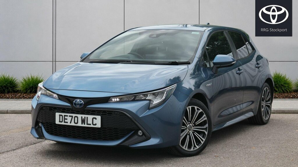 Toyota Corolla 2.0 Vvt-h Design Cvt Euro 6 Ss DE70WLC Blue #3