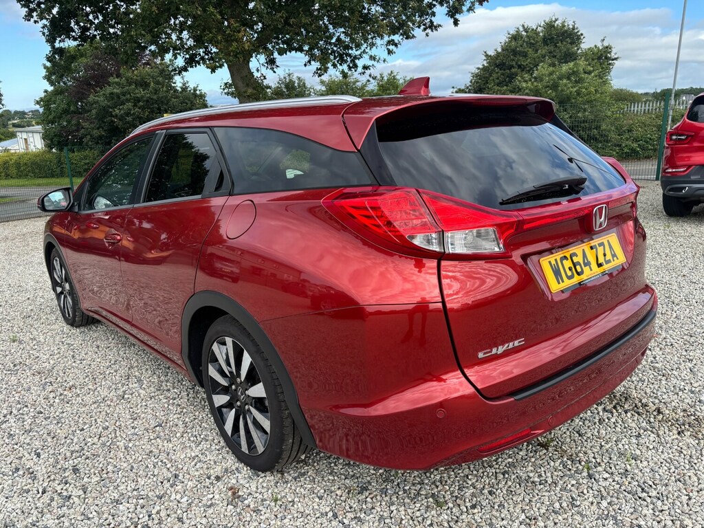 Honda Civic 1.8 I-vtec Sr Red #6