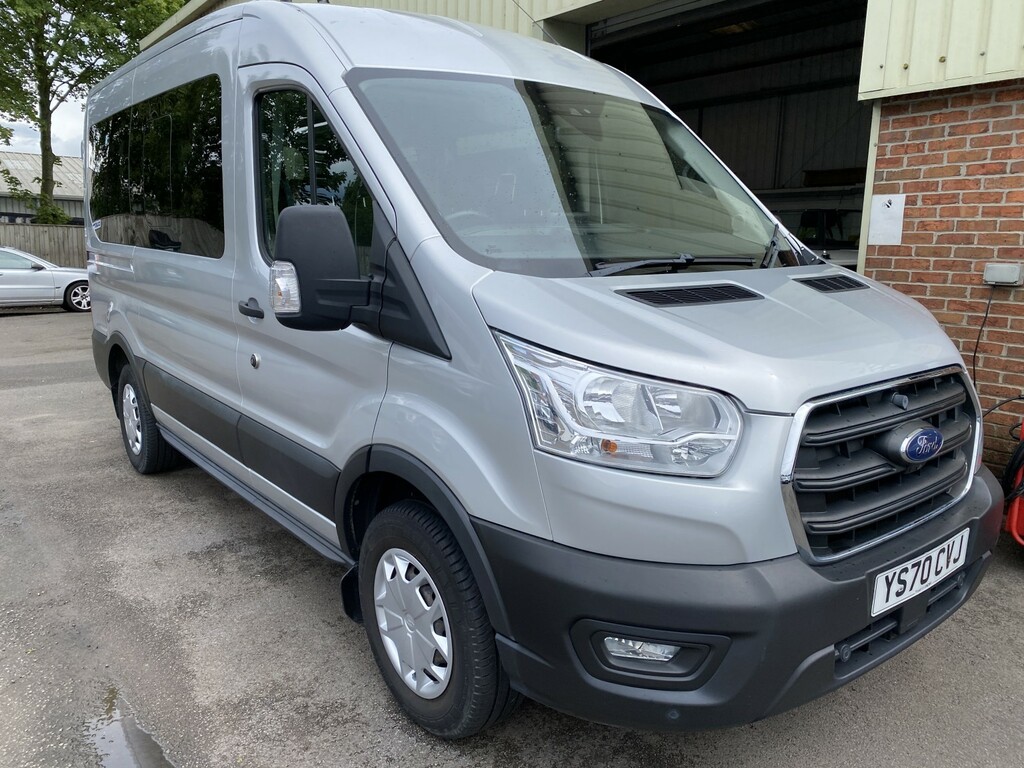 Ford Transit Custom Minibus 2.0 350 Ecoblue Trend 202070 Silver