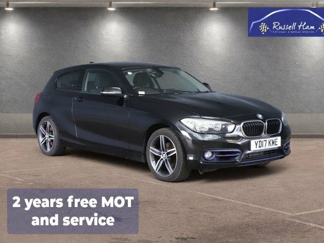 BMW 1 Series 2.0 118D Sport Hatchback Euro 6 Black