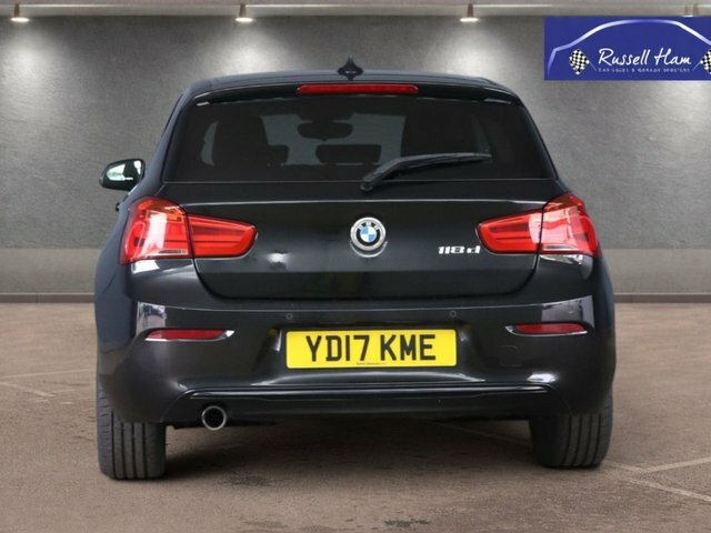 BMW 1 Series 2.0 118D Sport Hatchback Euro 6 Black #4