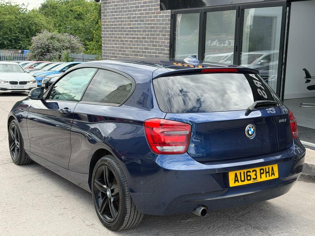 BMW 1 Series 1.6 116I Sport Euro 6 Ss Blue #6