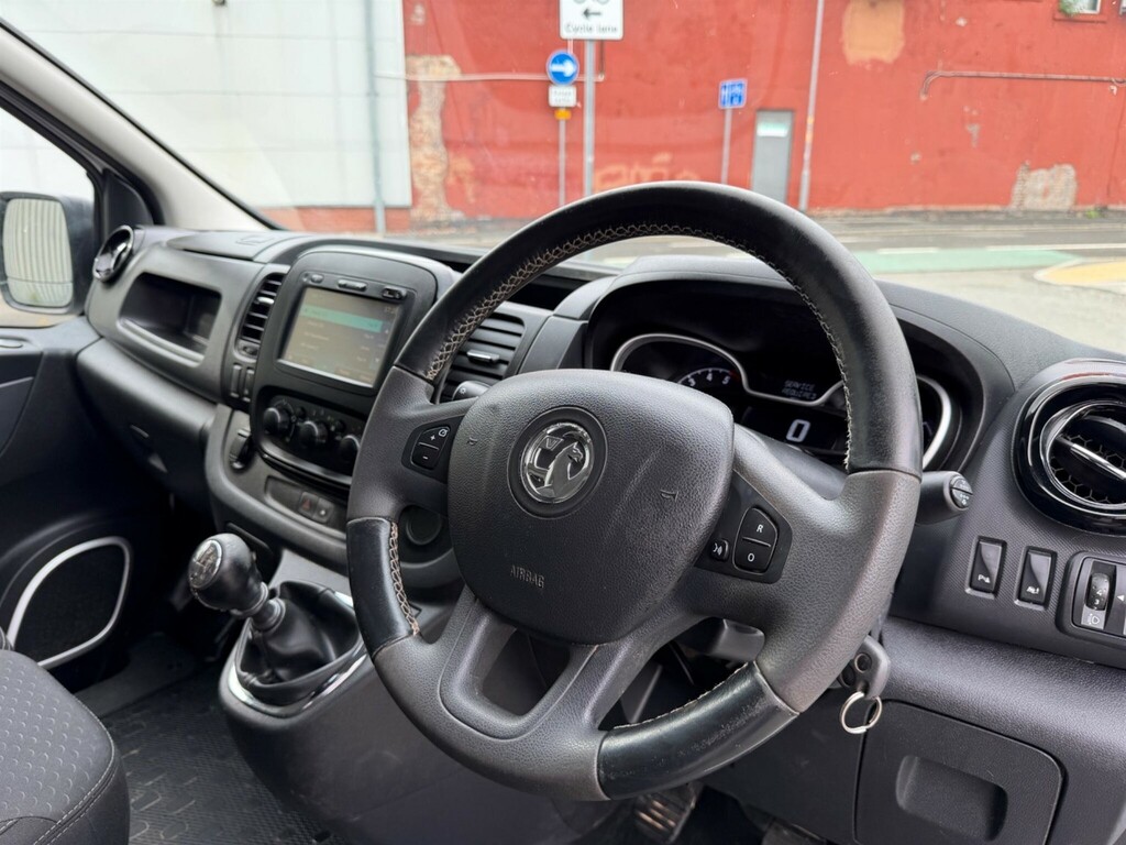 Vauxhall Vivaro 3100 Turbo D 120 L2h1 Sportive Double Cab 6 Seat C White #11