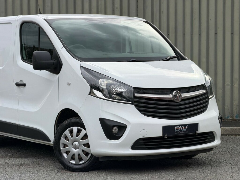 Vauxhall Vivaro 1.6 Cdti 2700 Biturbo Ecotec Sportive L1 H1 Euro 6 White #5