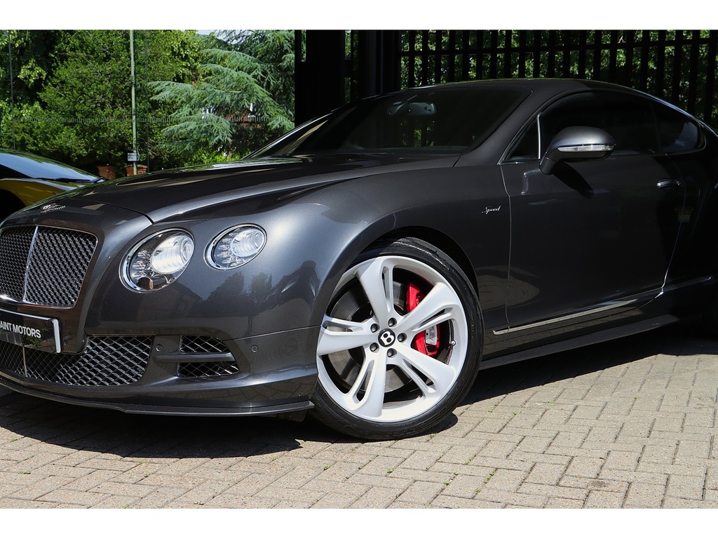 Bentley Continental Gt 6.0 W12 Gt Speed Coupe 4Wd Euro 6 DGZ4427 Grey #5