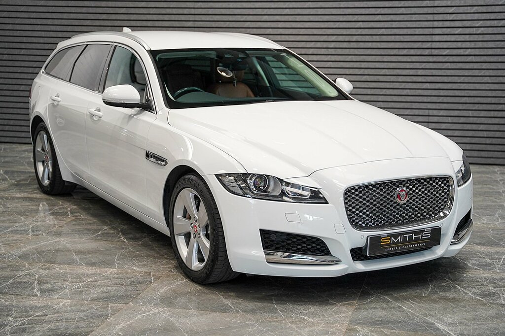 Jaguar XF I Portfolio White #6