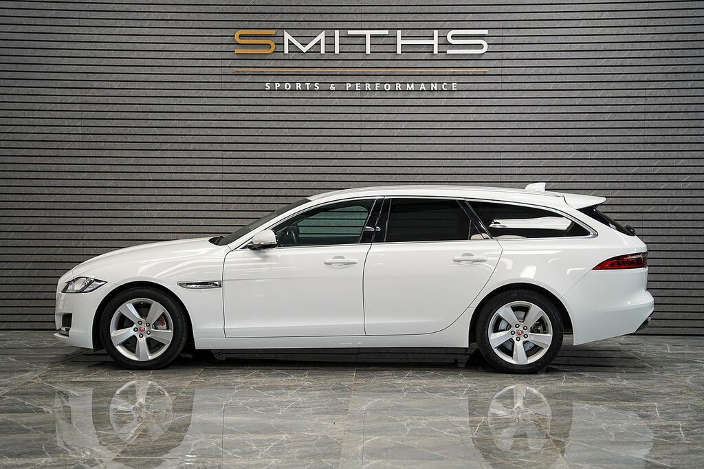 Jaguar XF I Portfolio White #2
