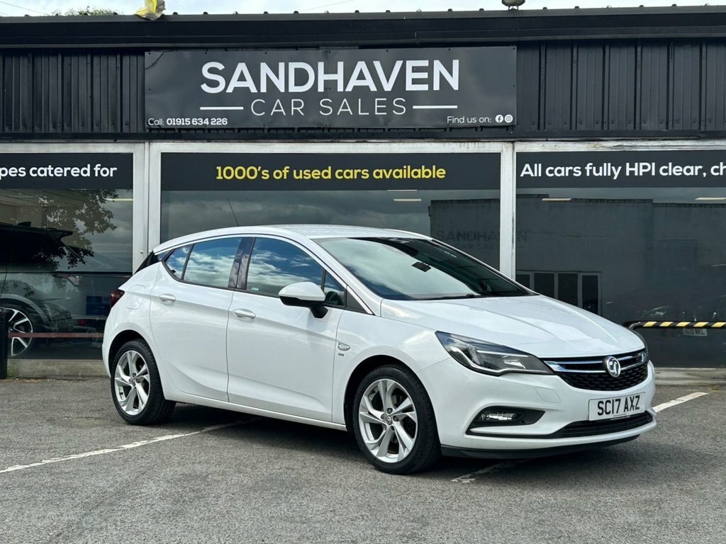 Vauxhall Astra 1.4L Sri White