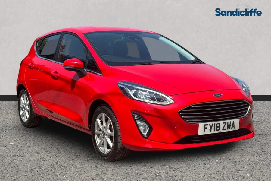 Ford Fiesta Fiesta 1.0 T Ecoboost Zetec 6Spd 100Ps Red