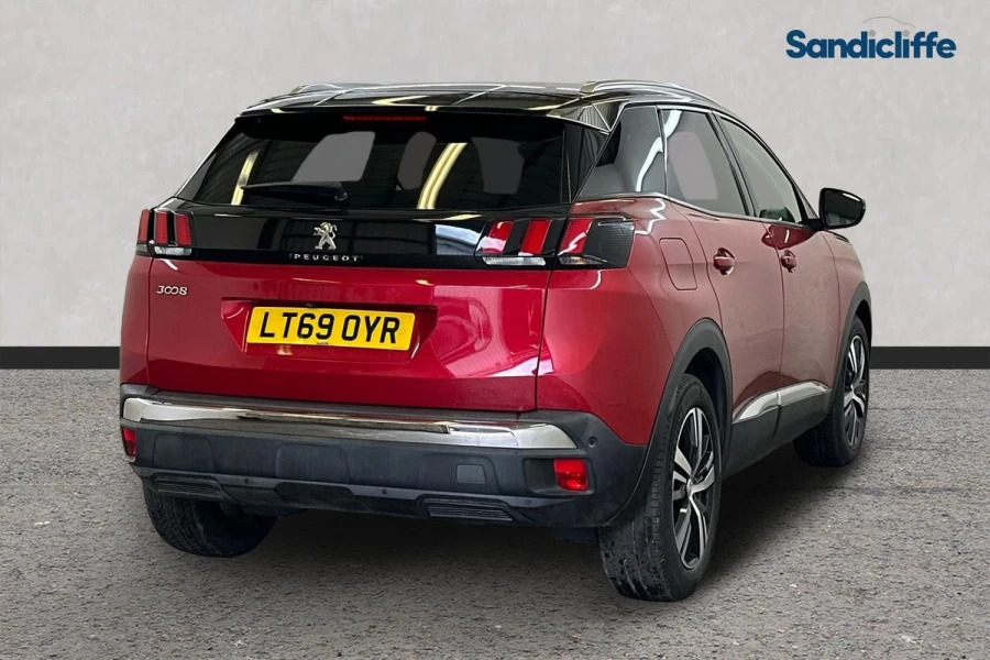 Peugeot 3008 3008 1.5 Bluehdi Allure Estate Red #4