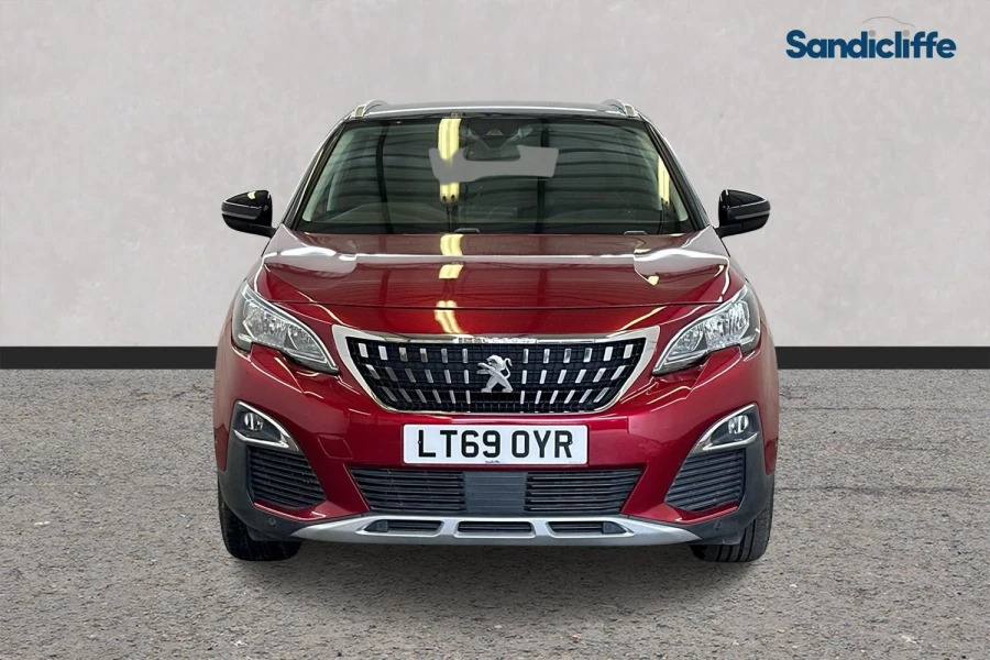 Peugeot 3008 3008 1.5 Bluehdi Allure Estate Red #2