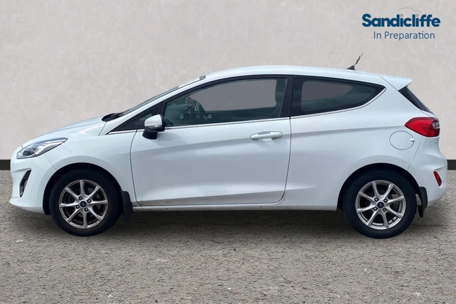 Ford Fiesta Fiesta 1.0 T Ecoboost Zetec 6Spd 100Ps White #2