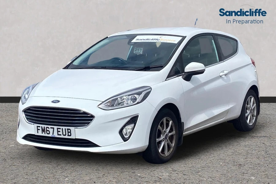 Ford Fiesta Fiesta 1.0 T Ecoboost Zetec 6Spd 100Ps White