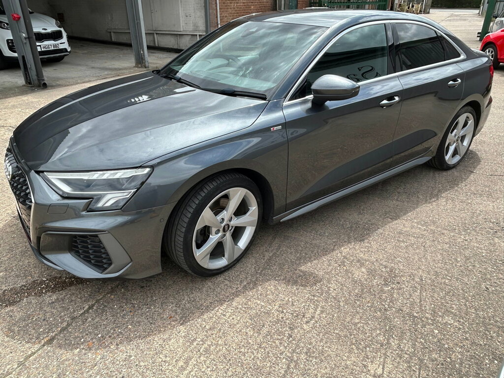 Audi A3 1.5 Tfsi 35 S Line Saloon Euro 6 Grey #2