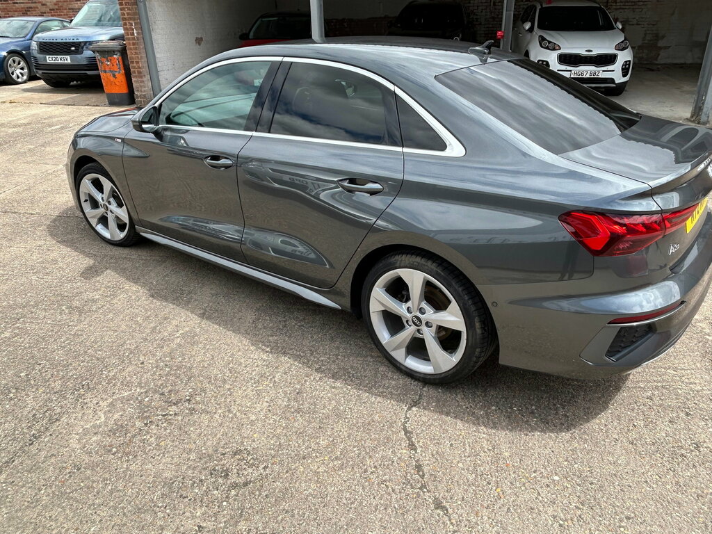 Audi A3 1.5 Tfsi 35 S Line Saloon Euro 6 Grey #5