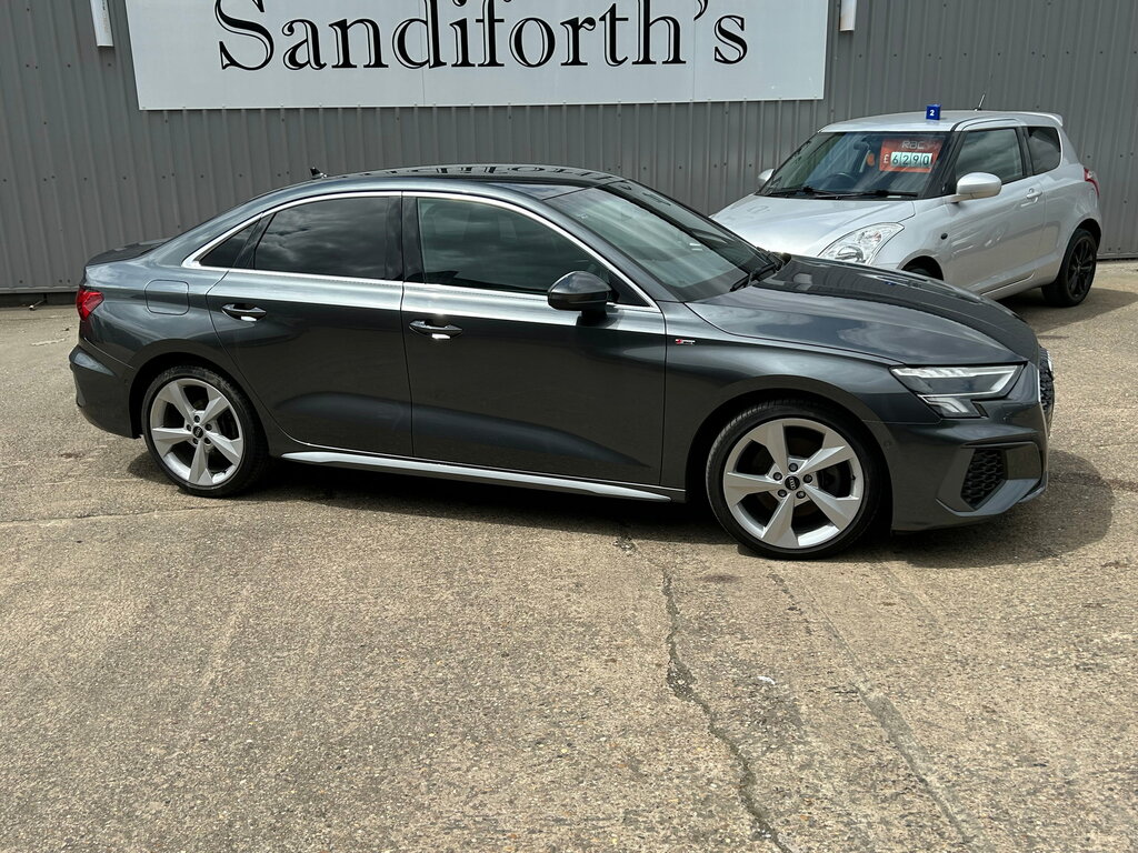 Audi A3 1.5 Tfsi 35 S Line Saloon Euro 6 Grey