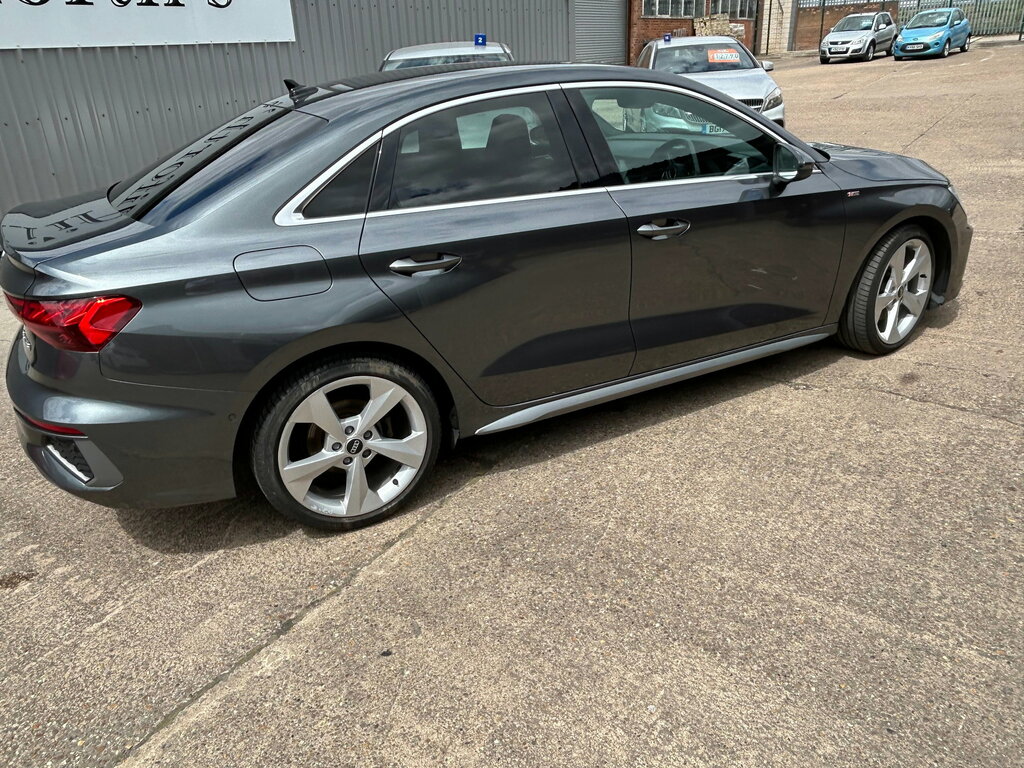 Audi A3 1.5 Tfsi 35 S Line Saloon Euro 6 Grey #6
