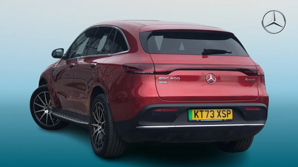 Mercedes-Benz EQC Eqc 400 Amg Line Edition Red #2