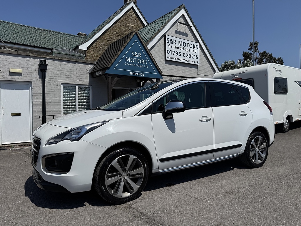 Peugeot 3008 Bluehdi Allure KM66LVN White #2