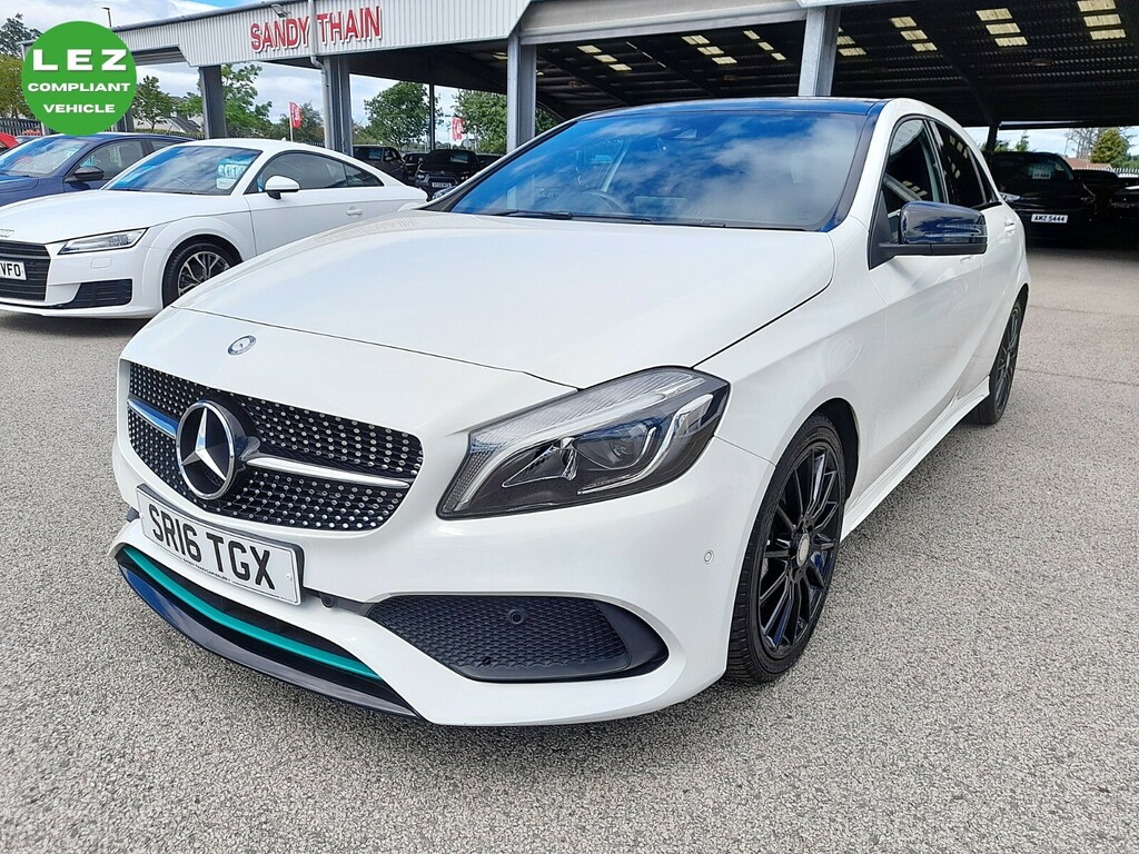 Mercedes-Benz A Class A 220 D Motorsport Edition Premium N White