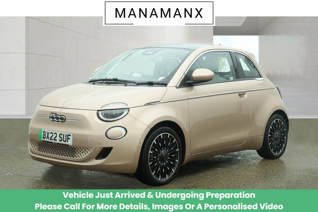Fiat 500E La Prima Gold #4