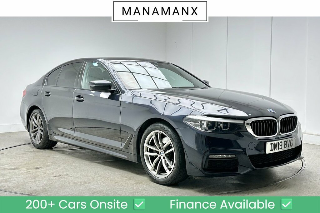 BMW 5 Series 520D M Sport Black
