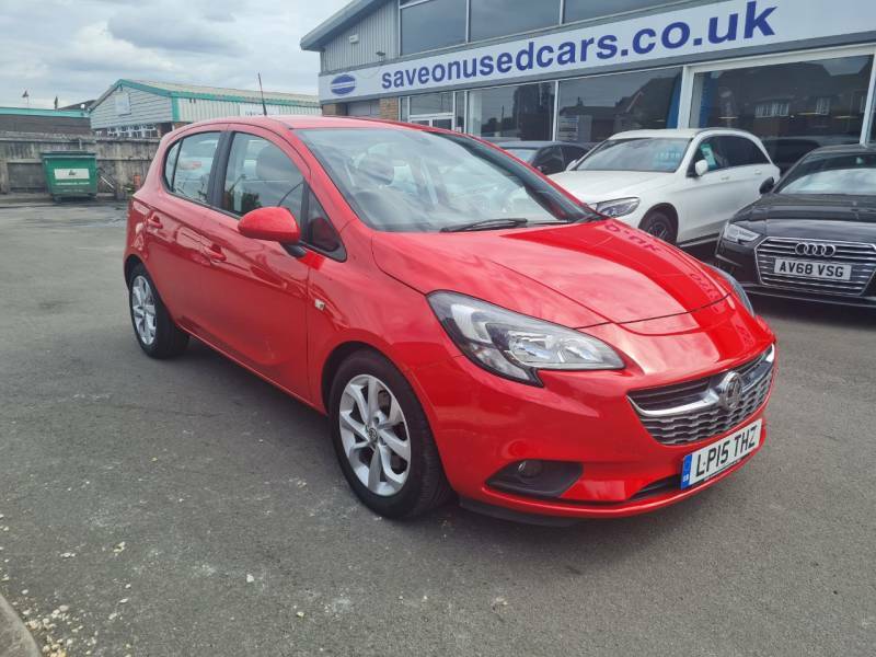 Vauxhall Corsa 1.0T Ecoflex Excite Ac Red