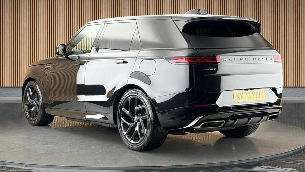 Land Rover Range Rover Sport 3.0 P460e 38.2Kwh Dynamic Se Suv Plug-i MX73YBP Black #2
