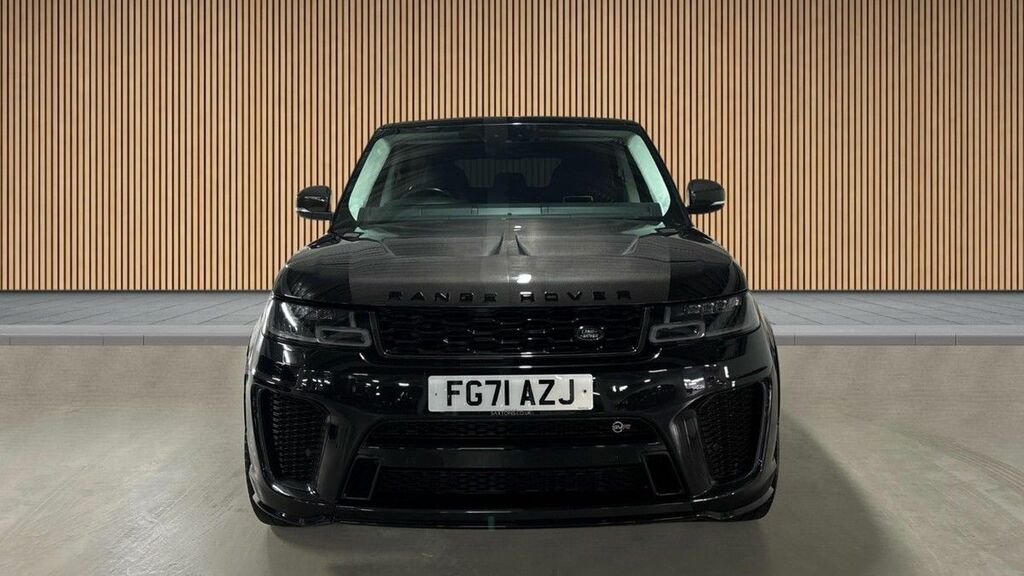 Land Rover Range Rover Sport 5.0 P575 V8 Svr Carbon Edition Suv FG71AZJ Black #3