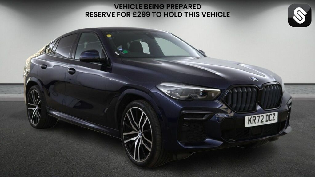 BMW X6 3.0 40I Mht M Sport Suv Hybrid Xdr Blue