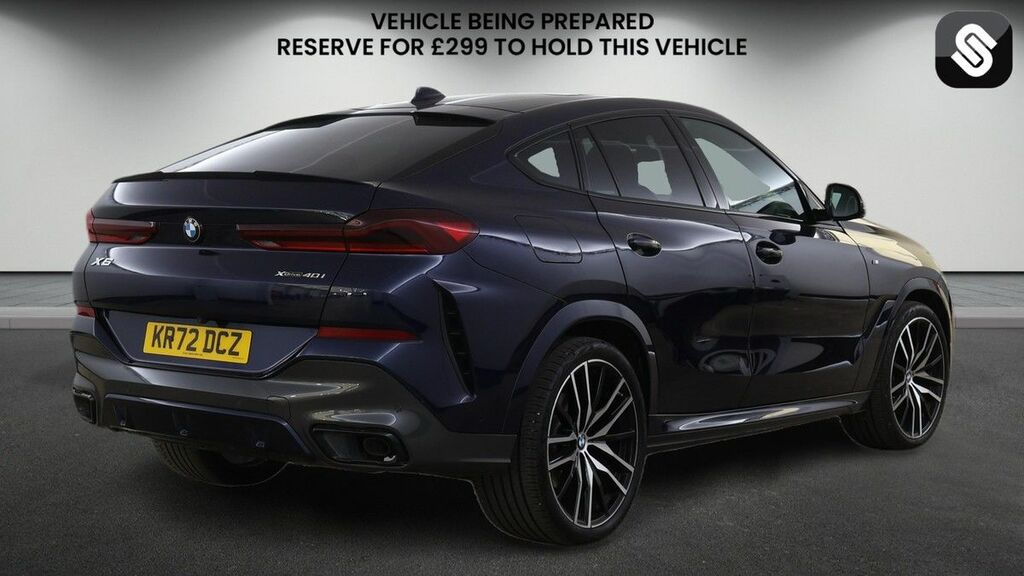 BMW X6 3.0 40I Mht M Sport Suv Hybrid Xdr Blue #4