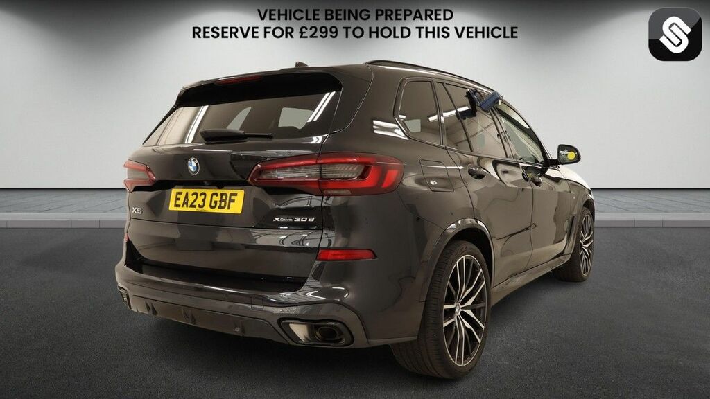 BMW X5 3.0 30D Mht M Sport Suv Hybrid Xdr EA23GBF Blue #4
