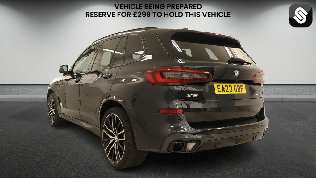 BMW X5 3.0 30D Mht M Sport Suv Hybrid Xdr EA23GBF Blue #3