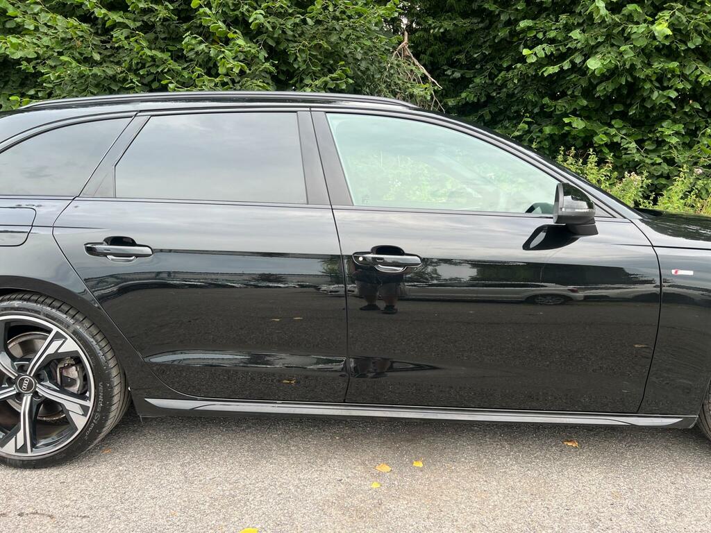 Audi A4 Black Edition Black #6