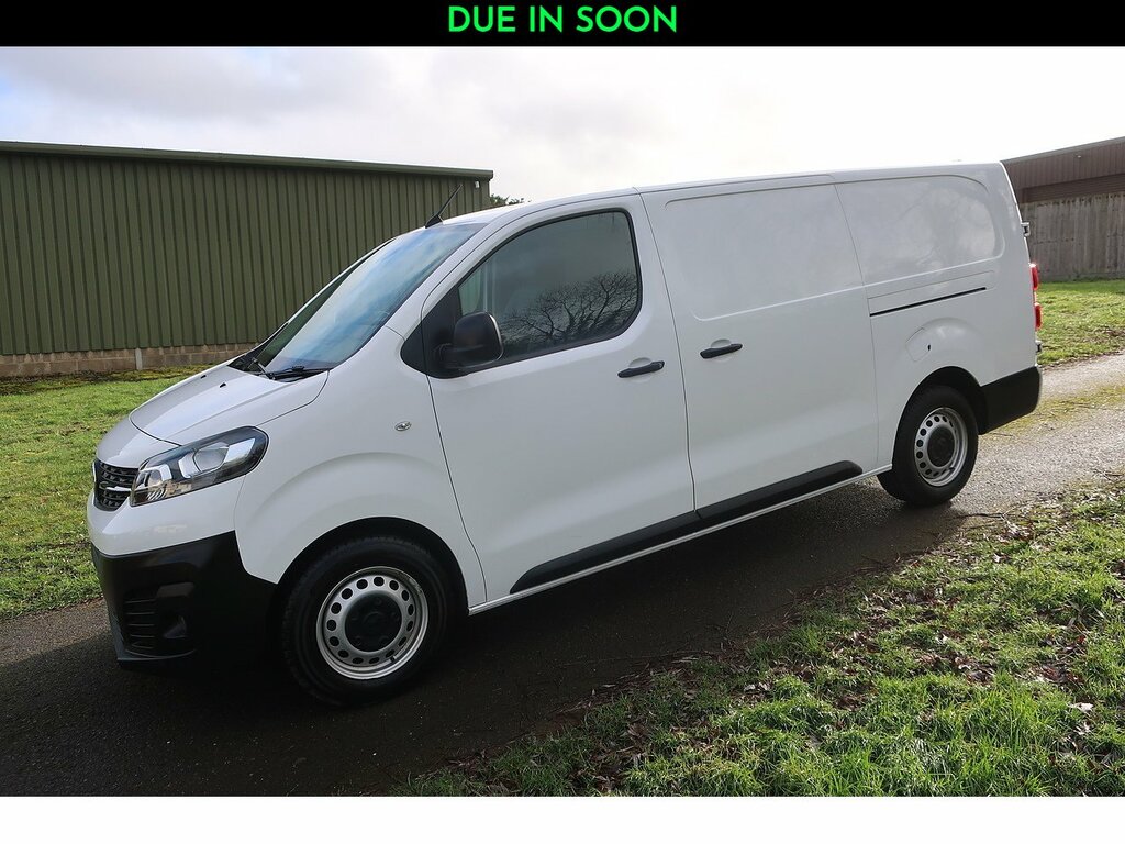 Vauxhall Vivaro 1.5 Turbo D 2900 Dynamic Panel Van 6Dr Manu White