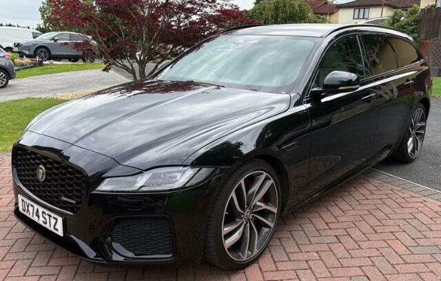Jaguar XF R-dynamic Hse Black Black #4
