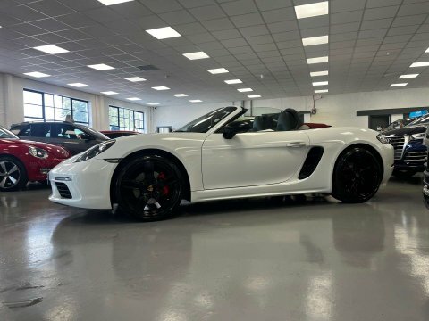 Porsche 718 Boxster Semi-auto 2dr White #4