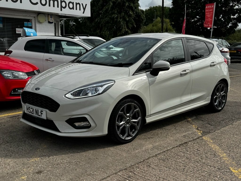 Ford Fiesta 1L St-line Edition HS21NLF White #5