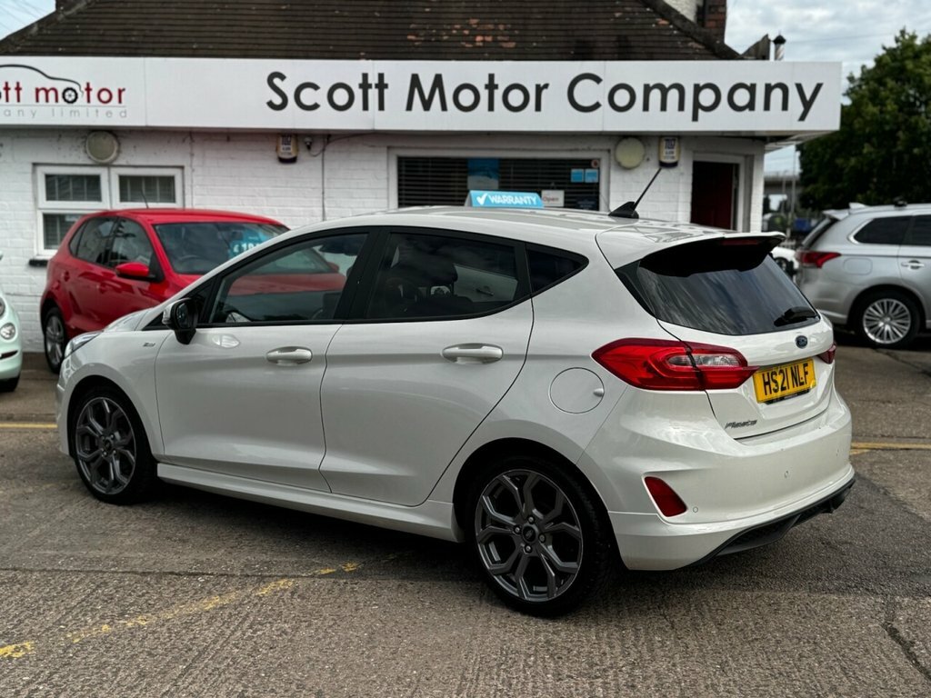 Ford Fiesta 1L St-line Edition HS21NLF White #2