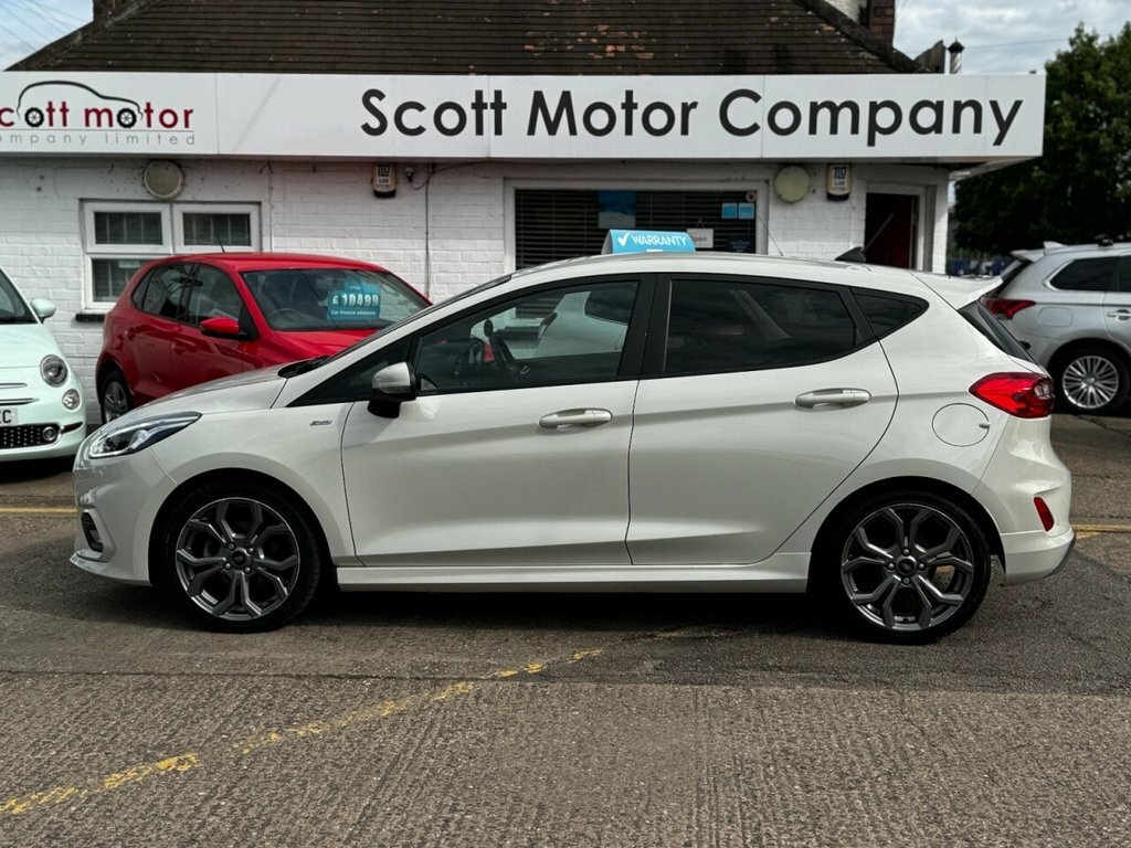 Ford Fiesta 1L St-line Edition HS21NLF White #6