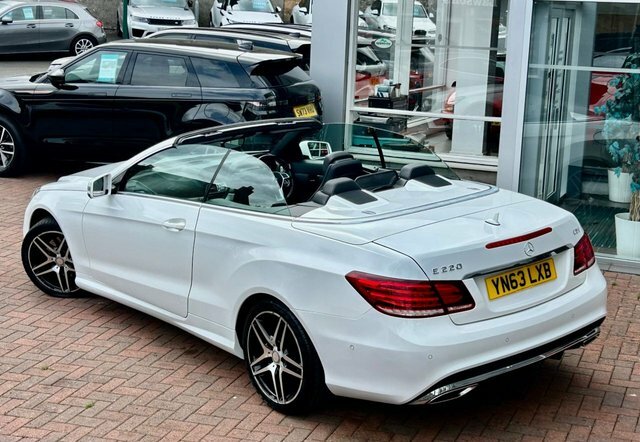 Mercedes-Benz E Class 2.1 E220 Cdi Amg Sport Cabriolet G-tronic Euro 5 White #8