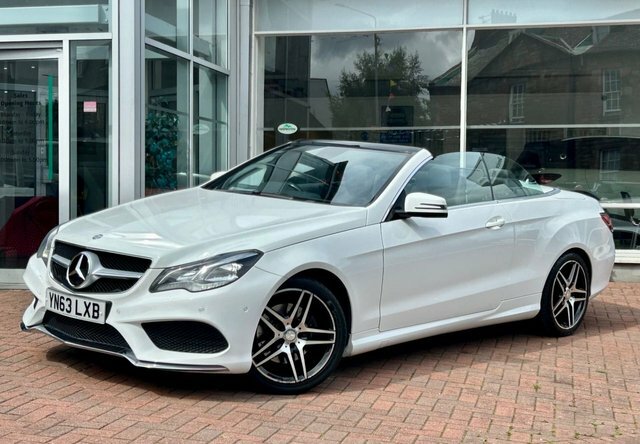 Mercedes-Benz E Class 2.1 E220 Cdi Amg White #4